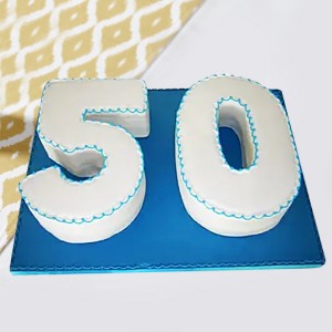  Golden Jubilee Cake